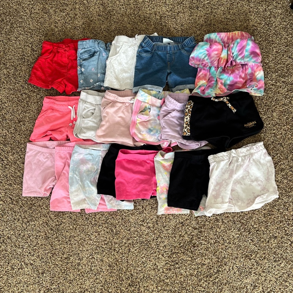 Toddler Girls 4T Shorts Bundle